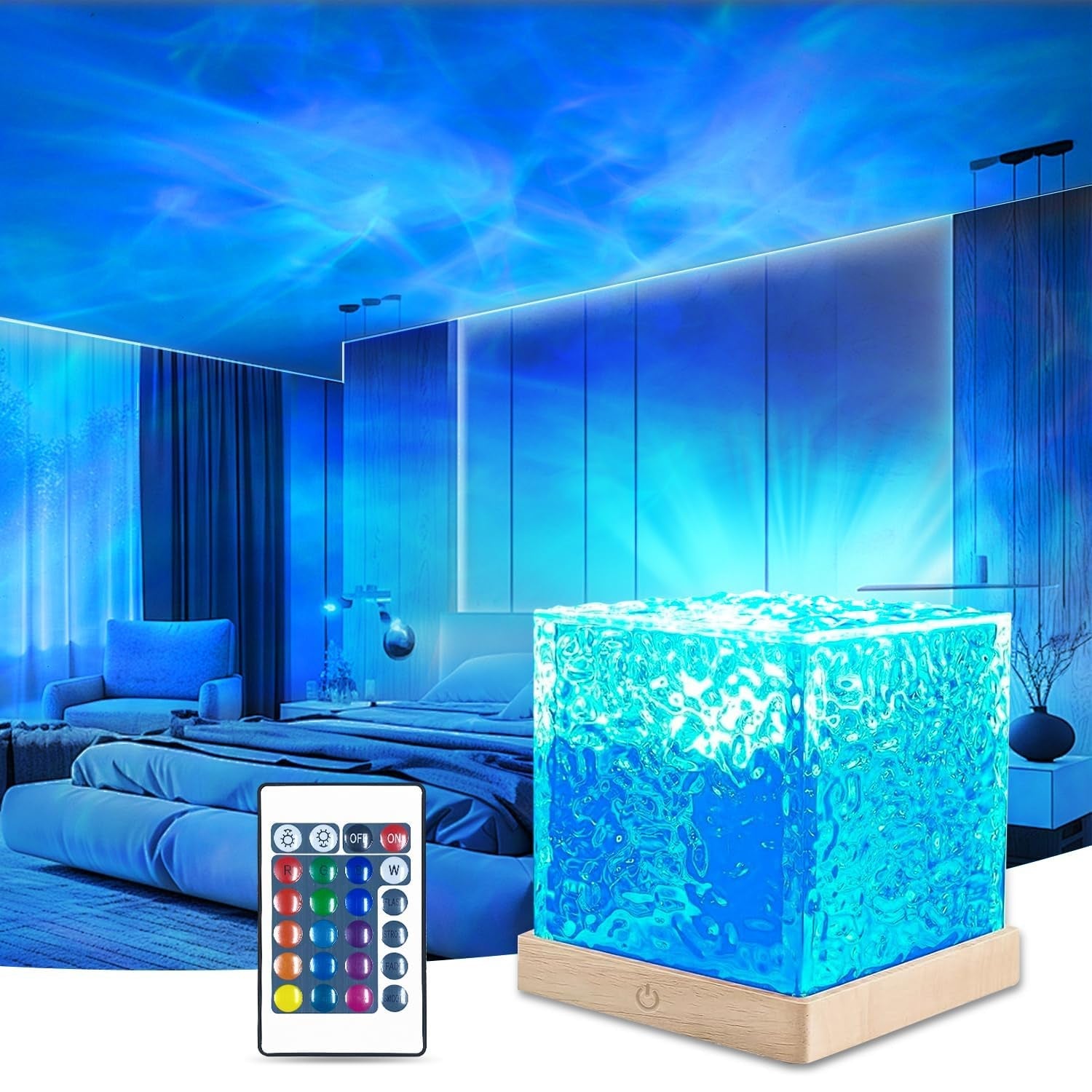 Room Light Projector for Ambiance and Decor