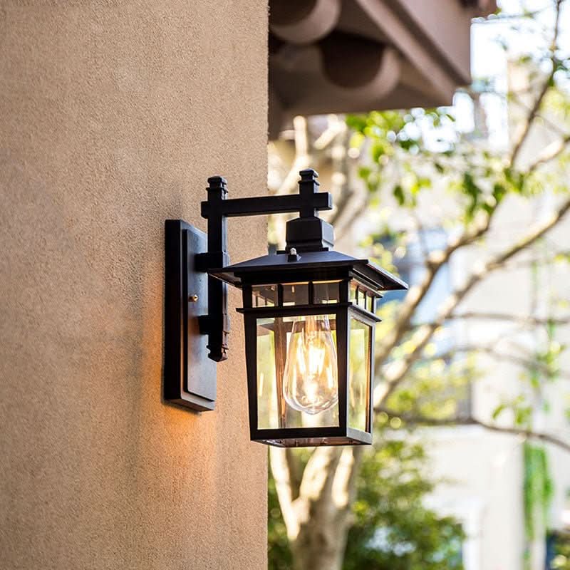 Versatile Outdoor Wall Fixture with Adjustable Beam and Weather Resistance