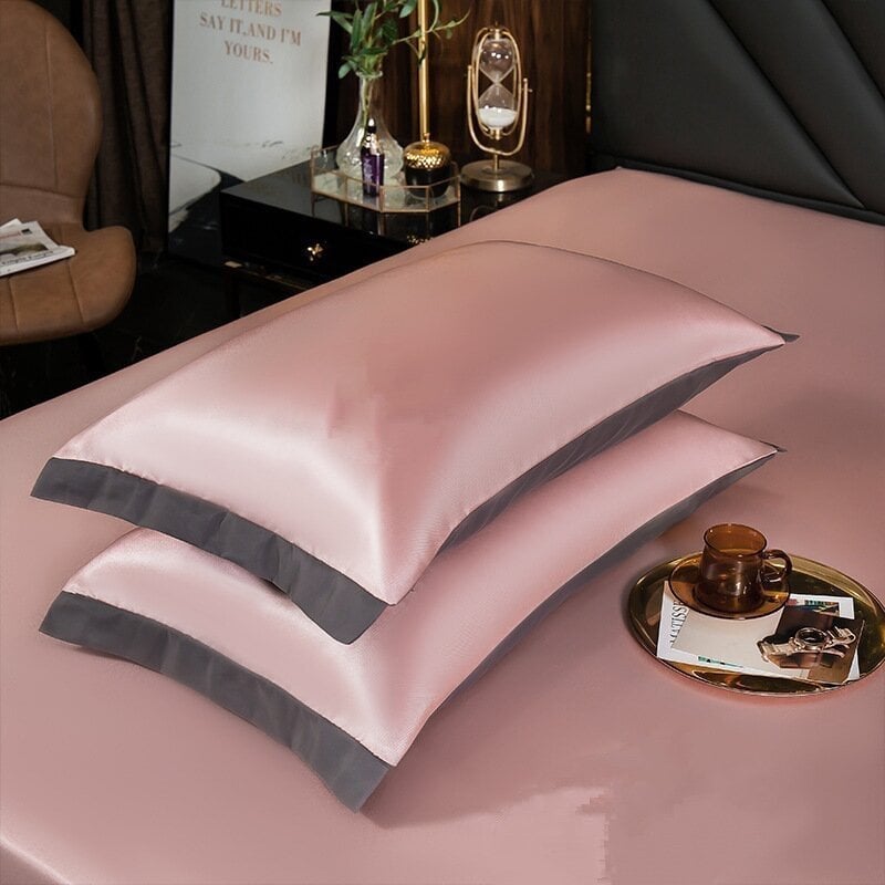 Silk Bed Sheets with Deep Pockets - Elegant Design for All Seasons