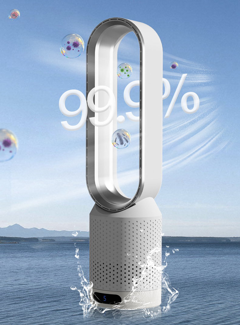 3-in-1 Evaporative Air Cooler and Fan with Adjustable Oscillation and Purifier