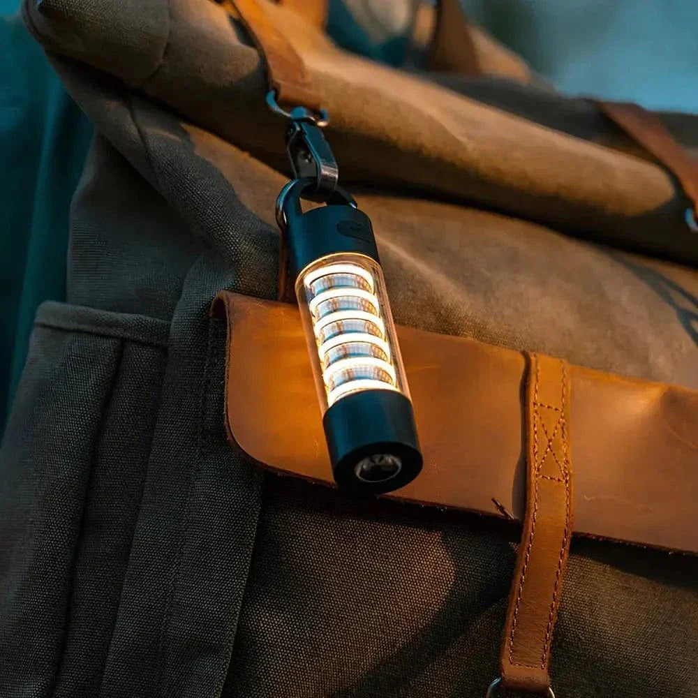 Adjustable Waterproof Lantern – Rechargeable Camping Light for Outdoor Use