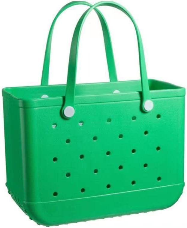 Waterproof and Sandproof Beach Tote Bag with Ventilation for Easy Cleaning