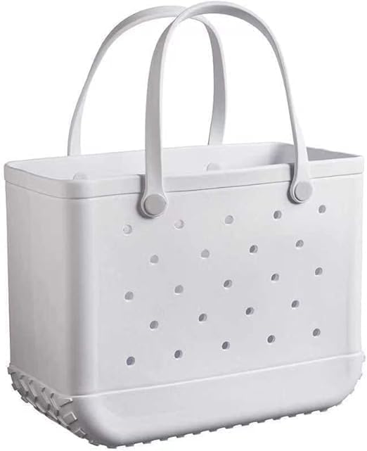 Waterproof and Sandproof Beach Tote Bag with Ventilation for Easy Cleaning