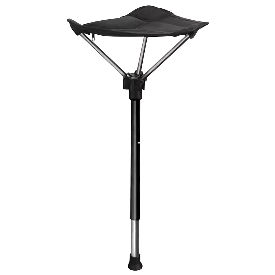 Lightweight Adjustable Height Camping Stool – Portable Folding Chair for Outdoors