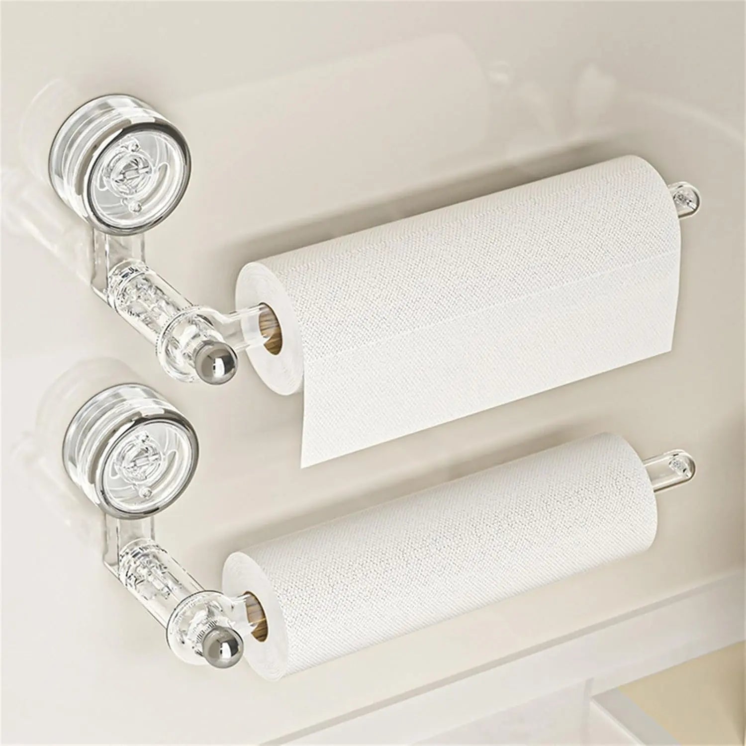 180° Rotating Kitchen Towel Holder - Suction Cup for Easy Installation