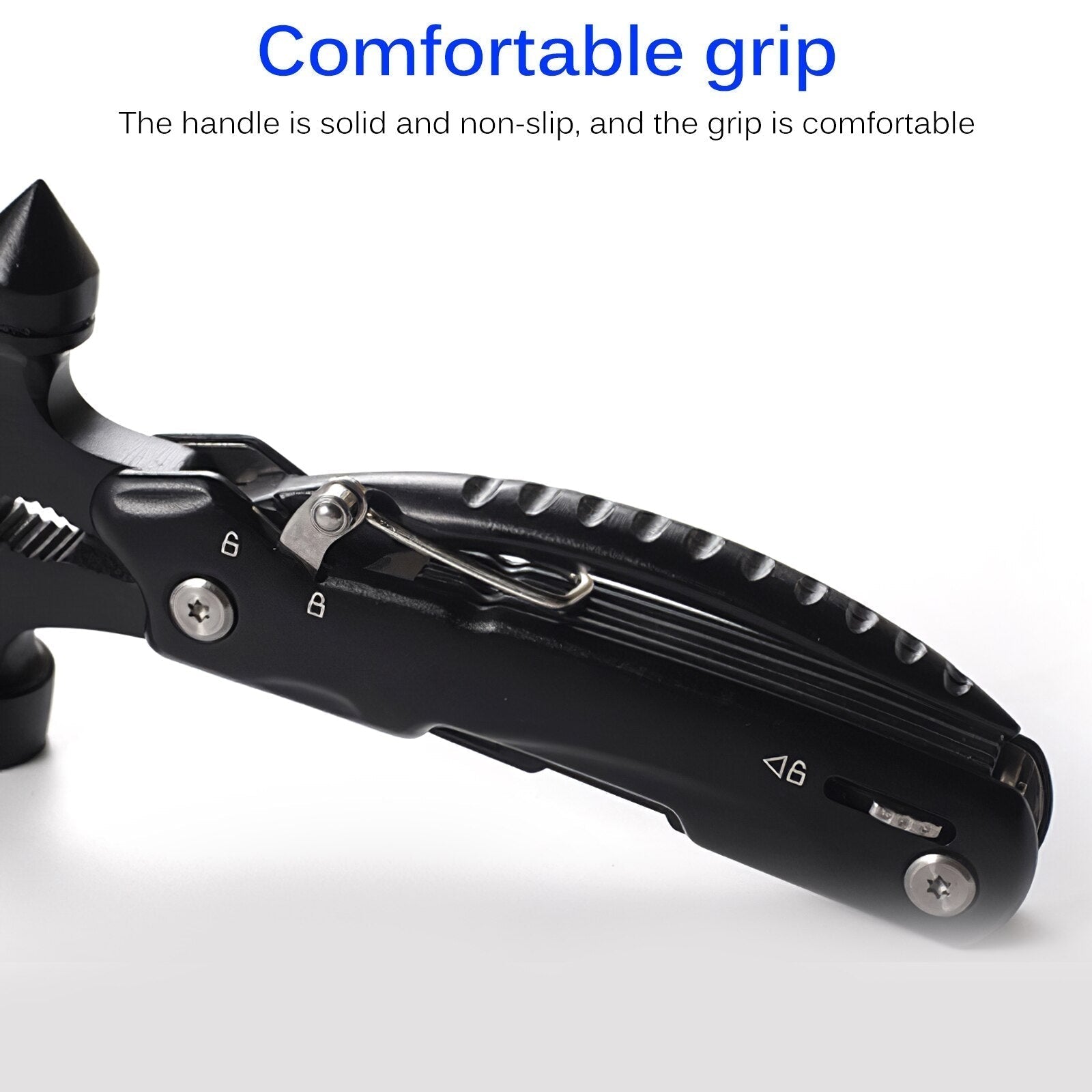 Multifunctional Outdoor Survival Tool – Durable Gear for Hiking and Camping