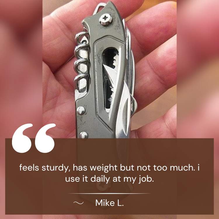 Compact Stainless Steel Multi-Tool – Essential Adventure Knife