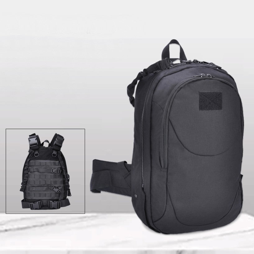 Water-Resistant Tactical Vest Backpack with Adjustable Straps for Outdoor Use
