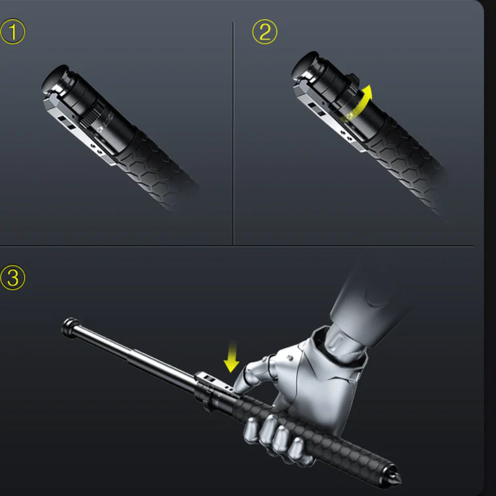 Collapsible Hiking Cane for Outdoor Adventures and Everyday Use