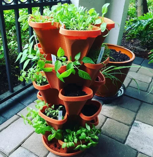 Space-Saving Grow Tower for Urban Gardening | Vertical Hydroponic Planter