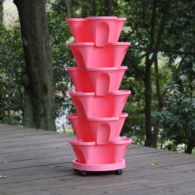 Space-Saving Grow Tower for Urban Gardening | Vertical Hydroponic Planter
