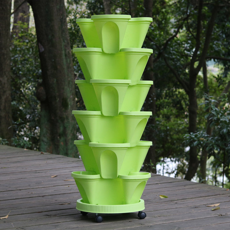 Space-Saving Grow Tower for Urban Gardening | Vertical Hydroponic Planter