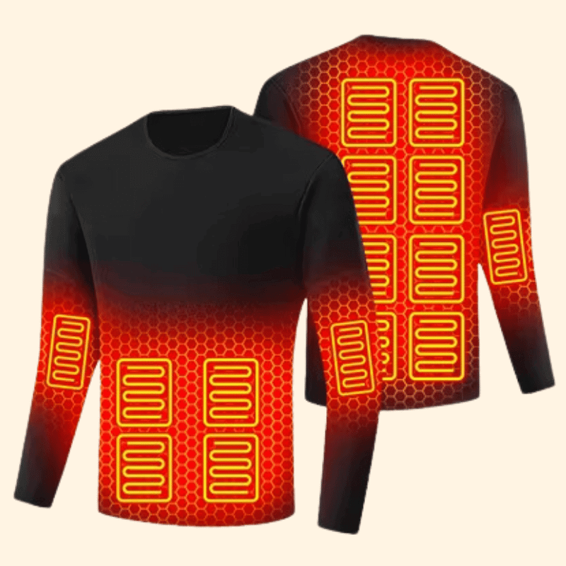 Adjustable Warmth Base Layer Top for Men and Women