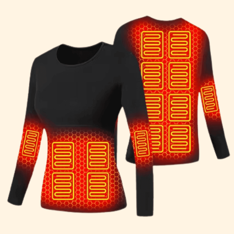Adjustable Warmth Base Layer Top for Men and Women