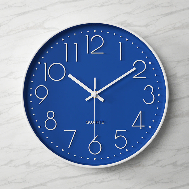 Large Silent Wall Clock - Eco-Friendly Decor for Calm Environments