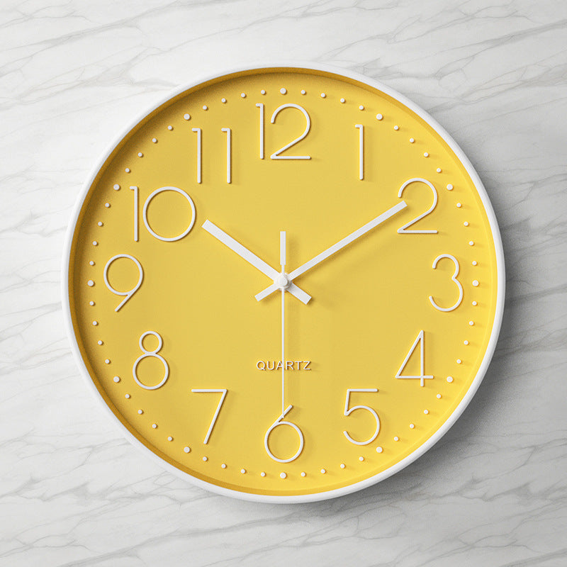 Large Silent Wall Clock - Eco-Friendly Decor for Calm Environments