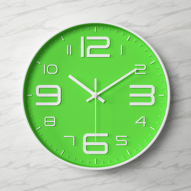 Large Silent Wall Clock - Eco-Friendly Decor for Calm Environments