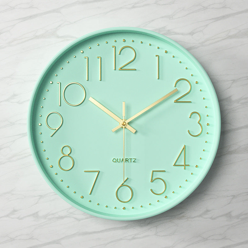 Large Silent Wall Clock - Eco-Friendly Decor for Calm Environments