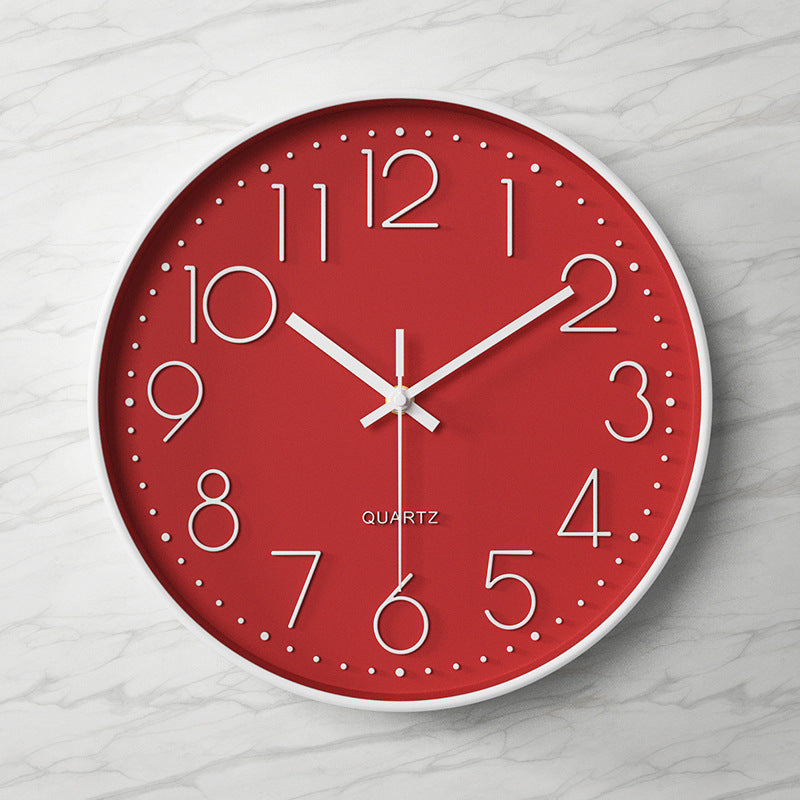 Large Silent Wall Clock - Eco-Friendly Decor for Calm Environments