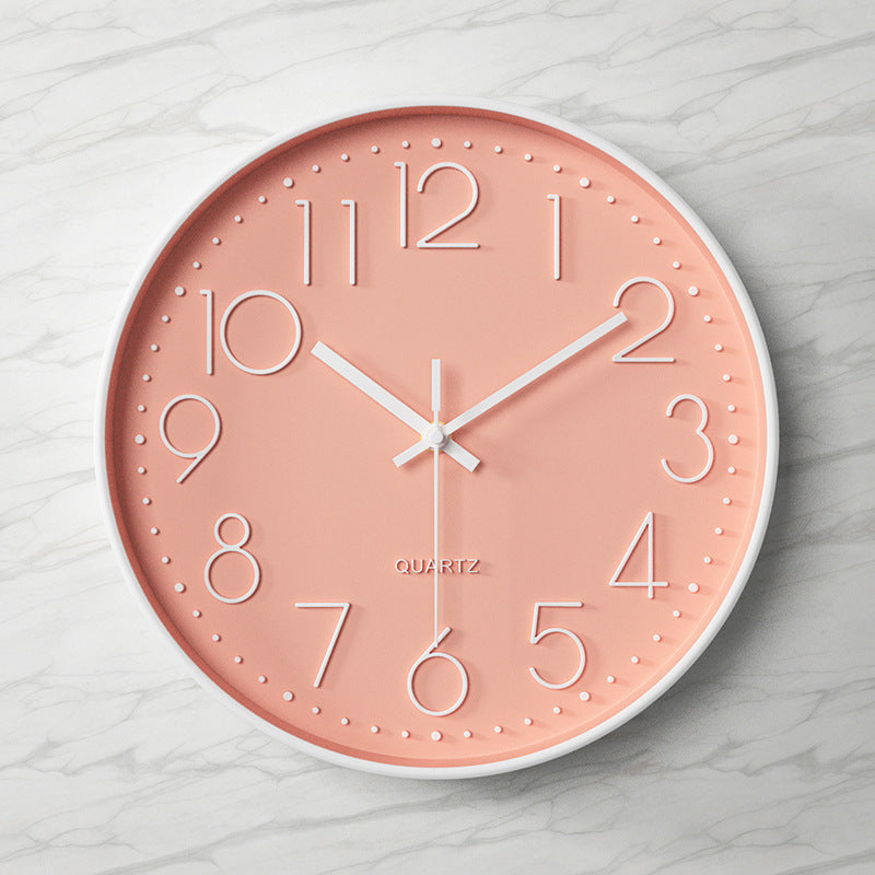 Large Silent Wall Clock - Eco-Friendly Decor for Calm Environments