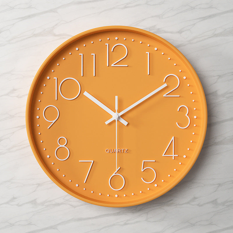 Large Silent Wall Clock - Eco-Friendly Decor for Calm Environments