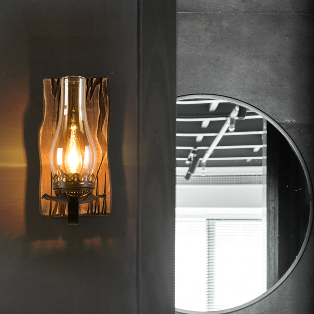Taavita | Classic Wall Lamp Made of Wood with LED Bulbs