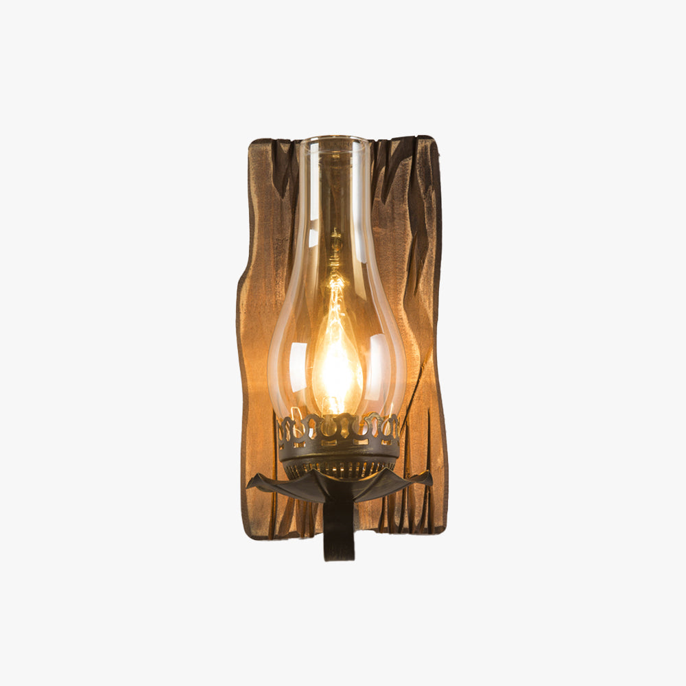 Taavita | Classic Wall Lamp Made of Wood with LED Bulbs