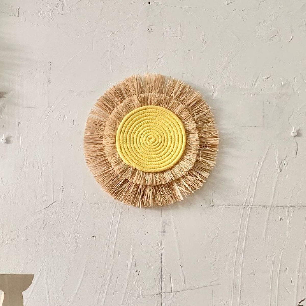 Charming Sun and Moon Wall Decor in Natural Tones