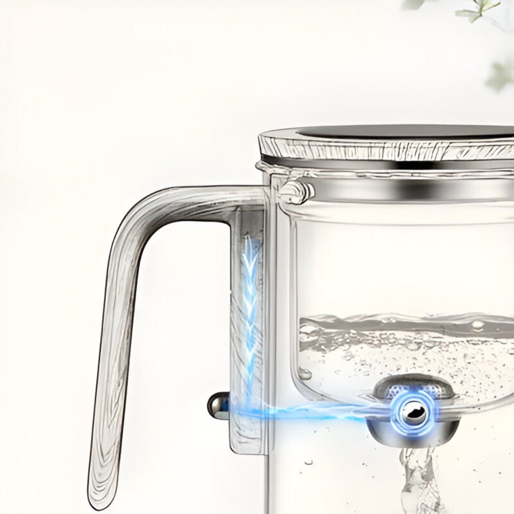 Serenity Brew Teapot with Durable Plastic and Steel Infuser