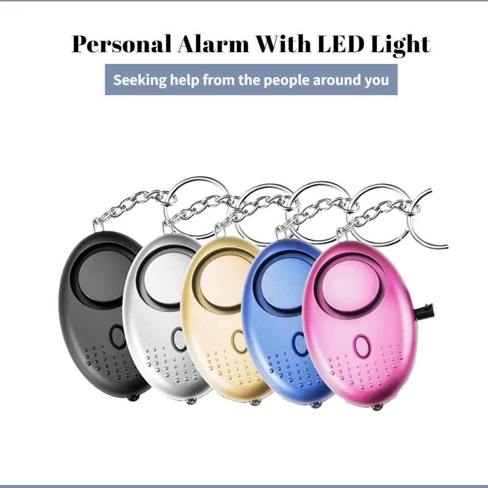 Personal Safety Keychain with 130dB Emergency Alarm
