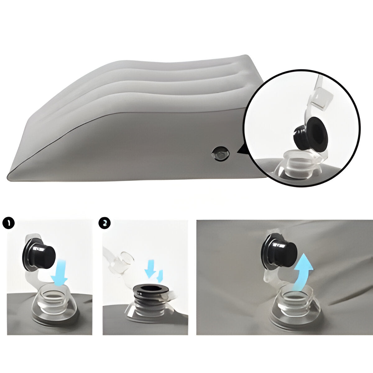 Adjustable Inflatable Leg Support Pillow