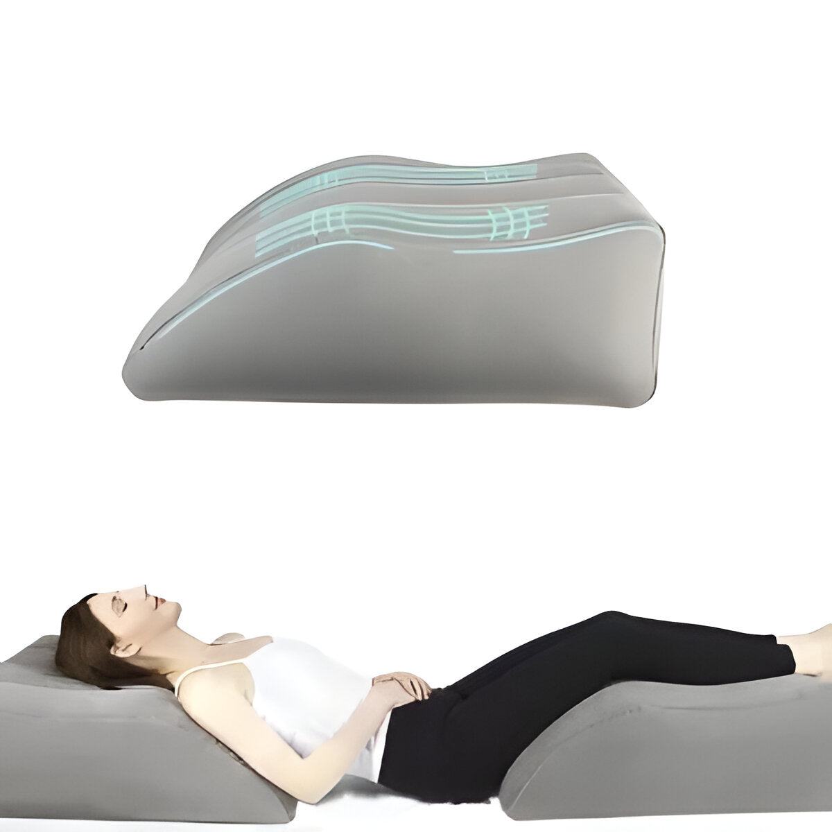 Adjustable Inflatable Leg Support Pillow