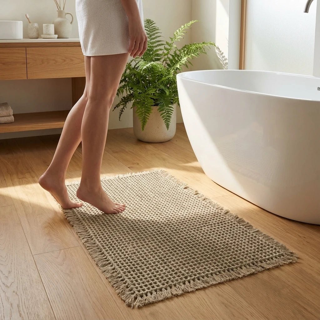 AquaGuard Quick-Dry Bath Mat for Everyday Bliss