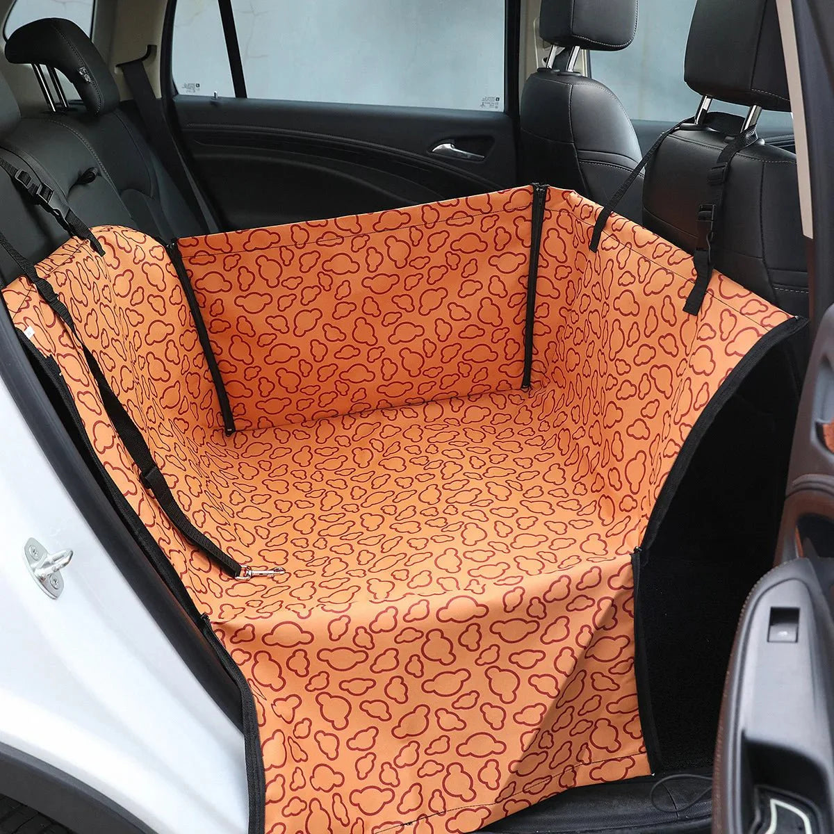Waterproof Dog Car Seat with Padded Cushion for Safe Travel
