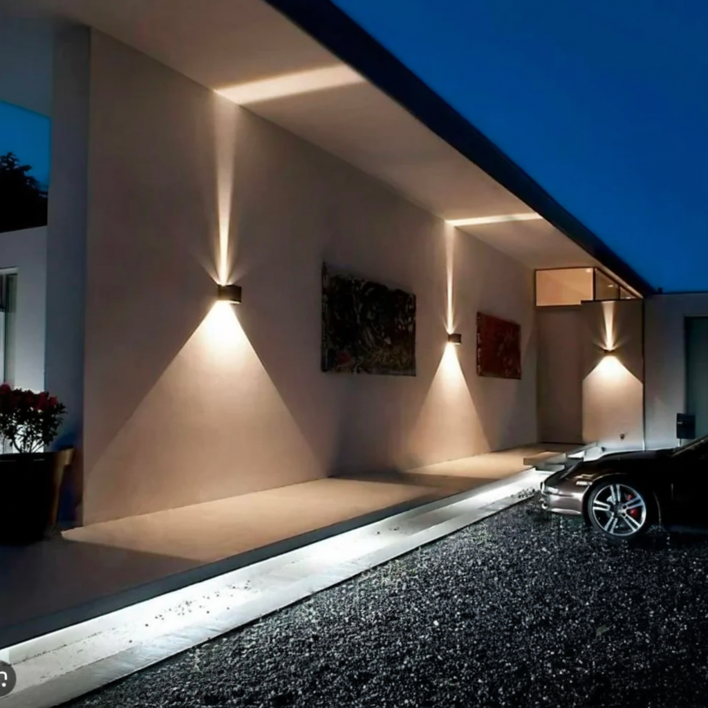 Smart Cube LED Wall Light with Motion Detection