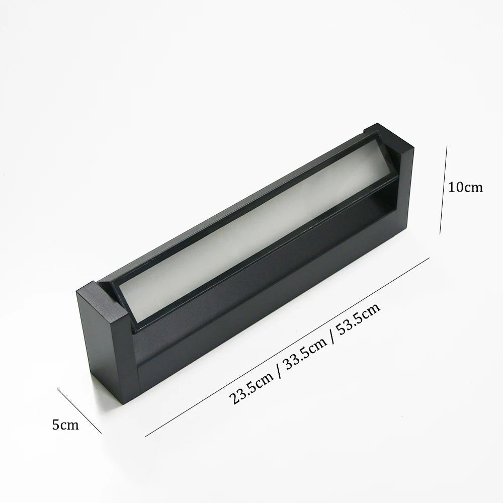 BrilliantBeam Adjustable Outdoor LED Wall Light with Waterproof Design