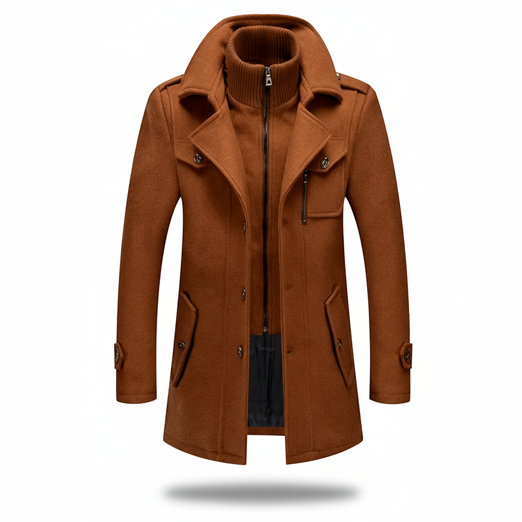 Men's Cozy Shield Long Winter Coat