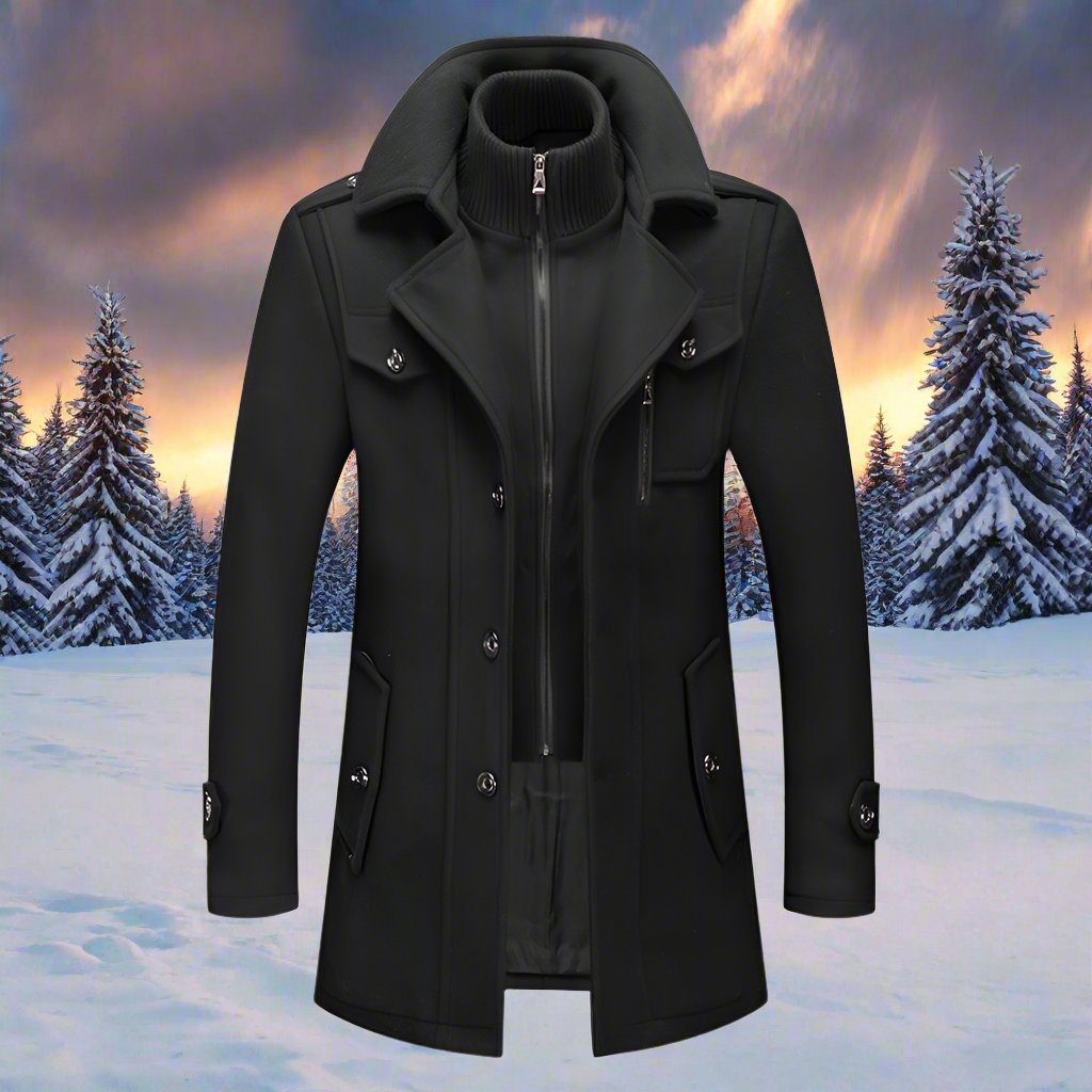 Men's Cozy Shield Long Winter Coat