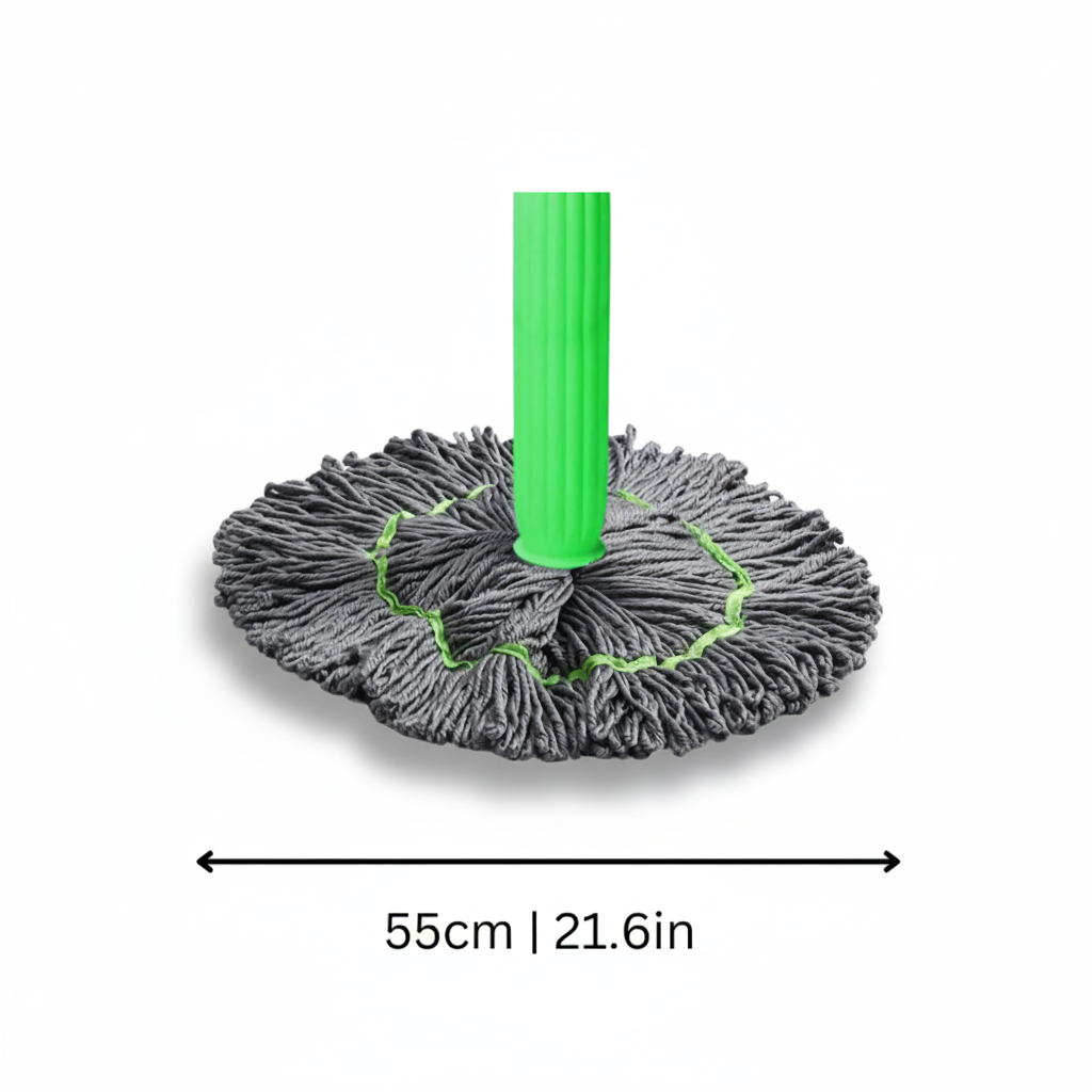 Rapid-Dry Dual-Action Mop for Effortless Cleaning