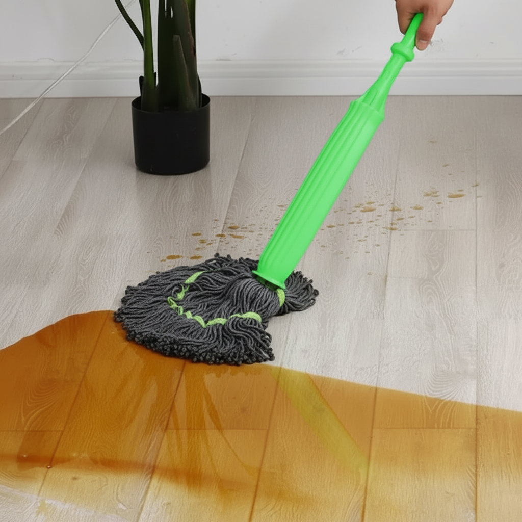 Rapid-Dry Dual-Action Mop for Effortless Cleaning