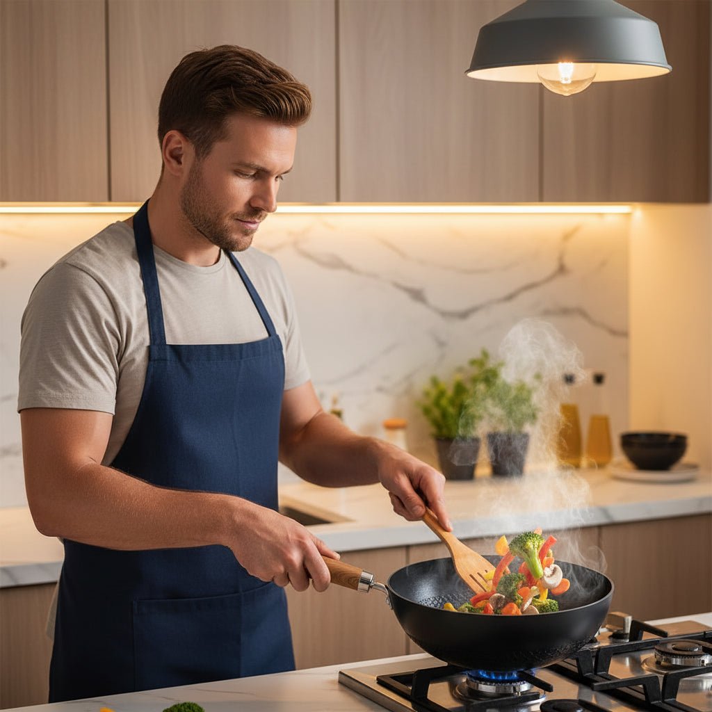 MasterChef Iron Wok for Superior Cooking Performance