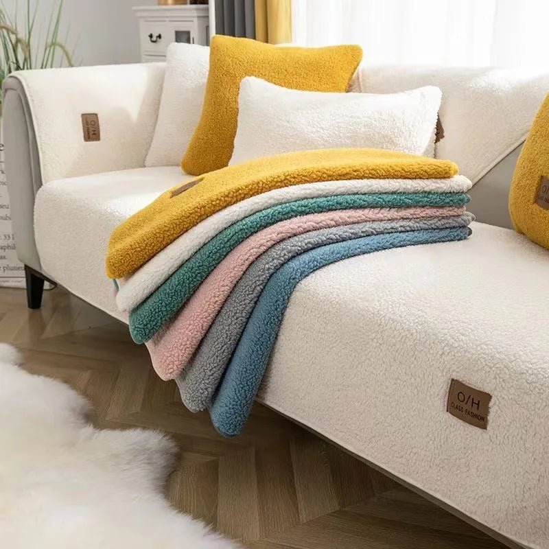 CozyNest Plush Sofa Protector for Ultimate Comfort
