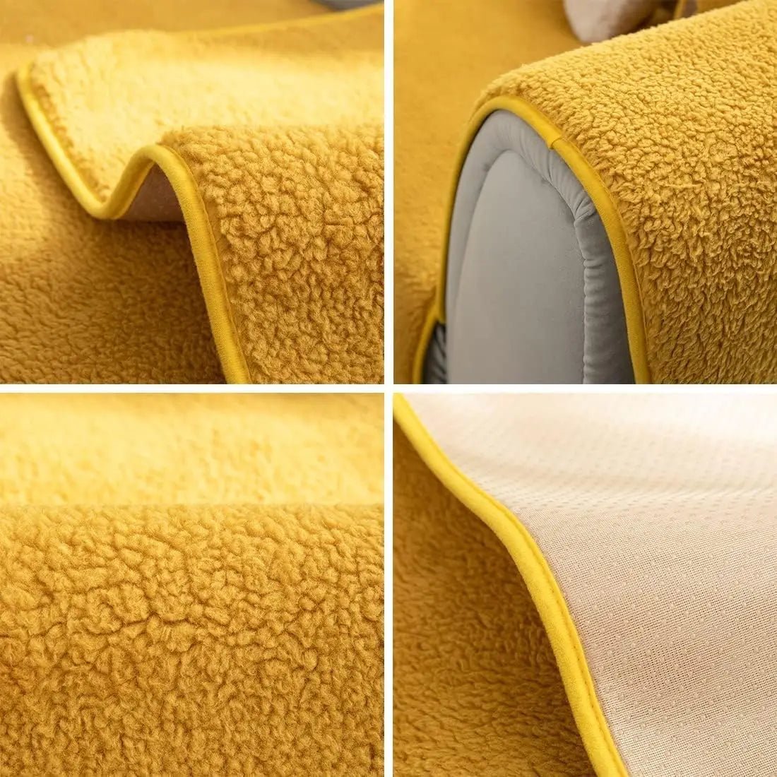 CozyNest Plush Sofa Protector for Ultimate Comfort