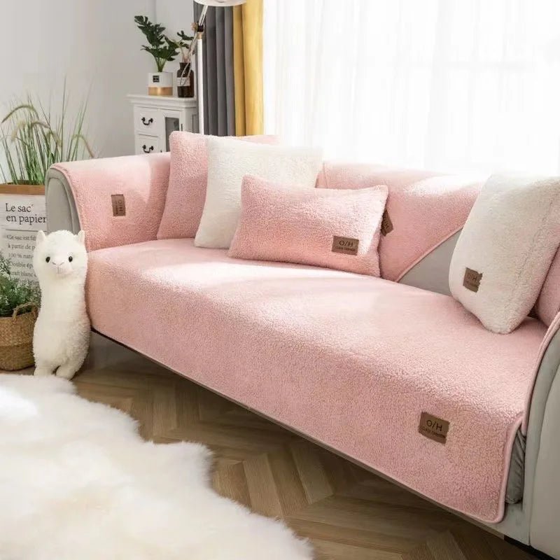 CozyNest Plush Sofa Protector for Ultimate Comfort
