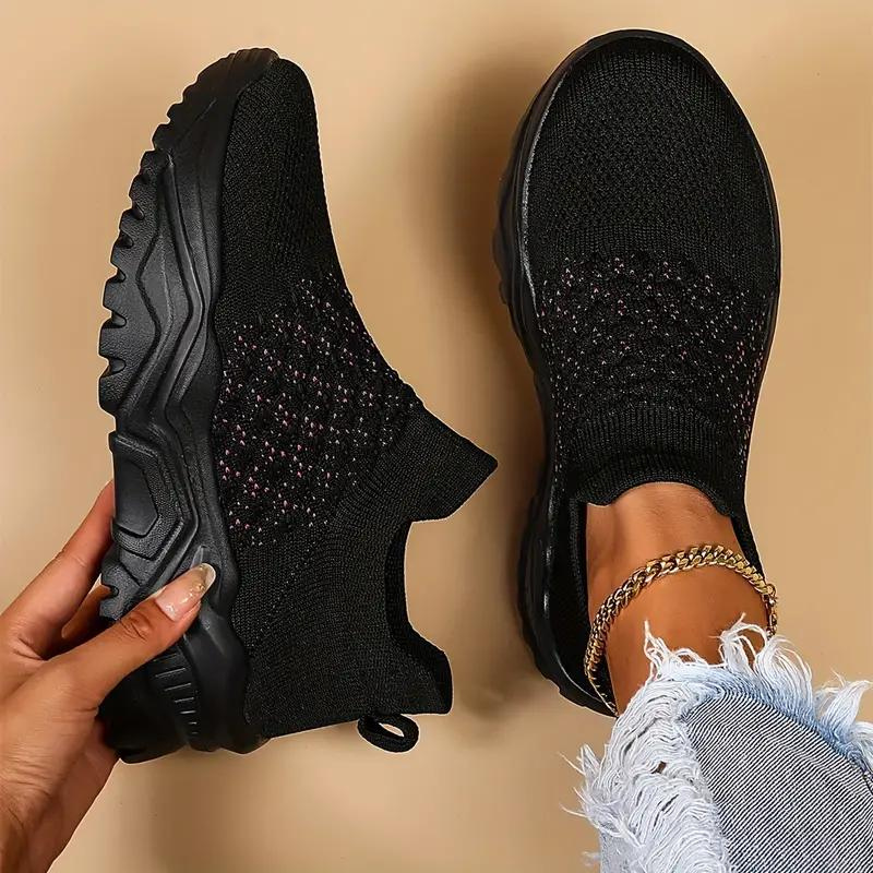 Women’s Orthopedic Sneakers | Knit Slip-On Design | Cushioned Support & Durable Outsole | Comfortable Fit