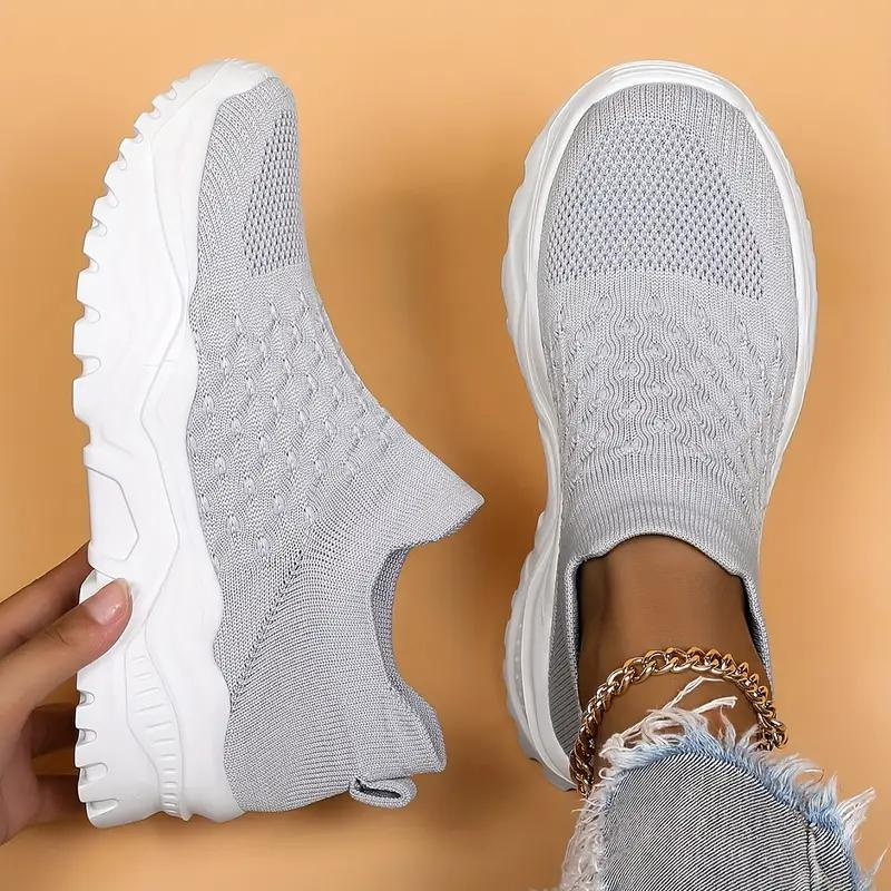 Women’s Orthopedic Sneakers | Knit Slip-On Design | Cushioned Support & Durable Outsole | Comfortable Fit