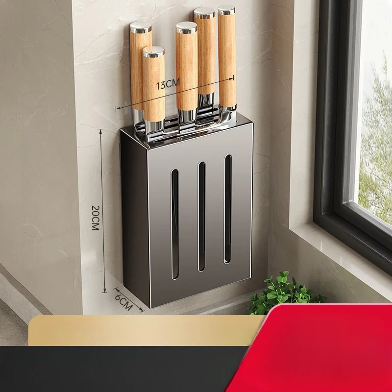 Space-Saving Knife Organizer for Effortless Kitchen Storage