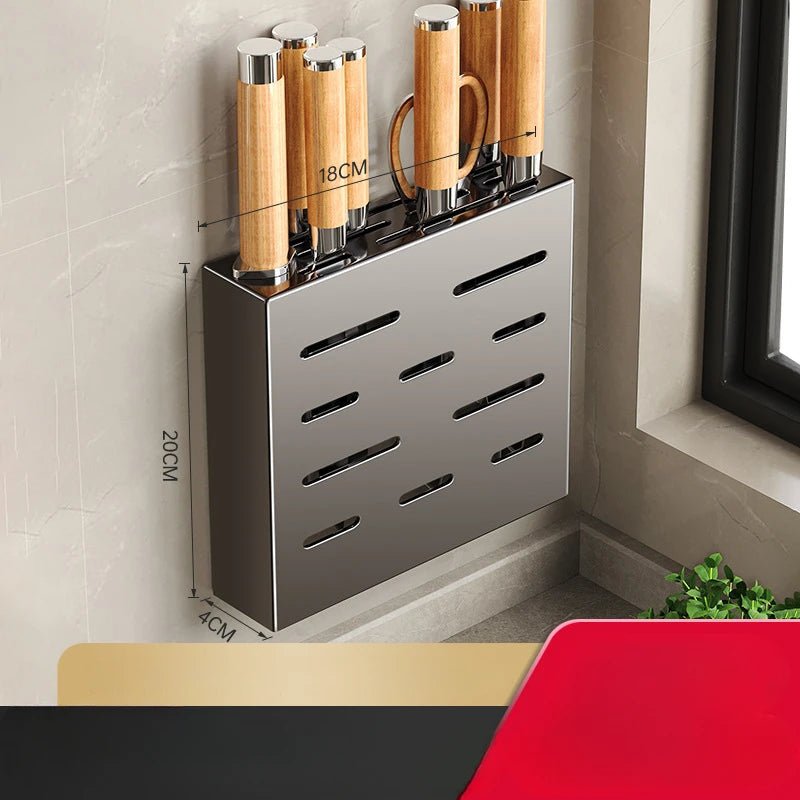 Space-Saving Knife Organizer for Effortless Kitchen Storage