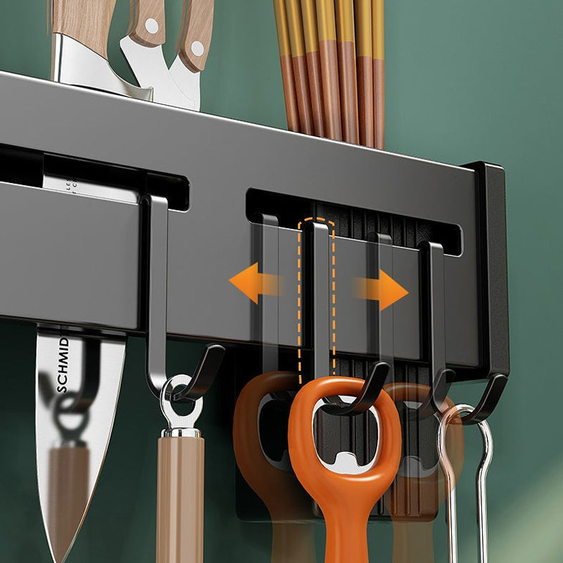 Space-Saving Magnetic Knife Rack – Sleek Kitchen Organizer