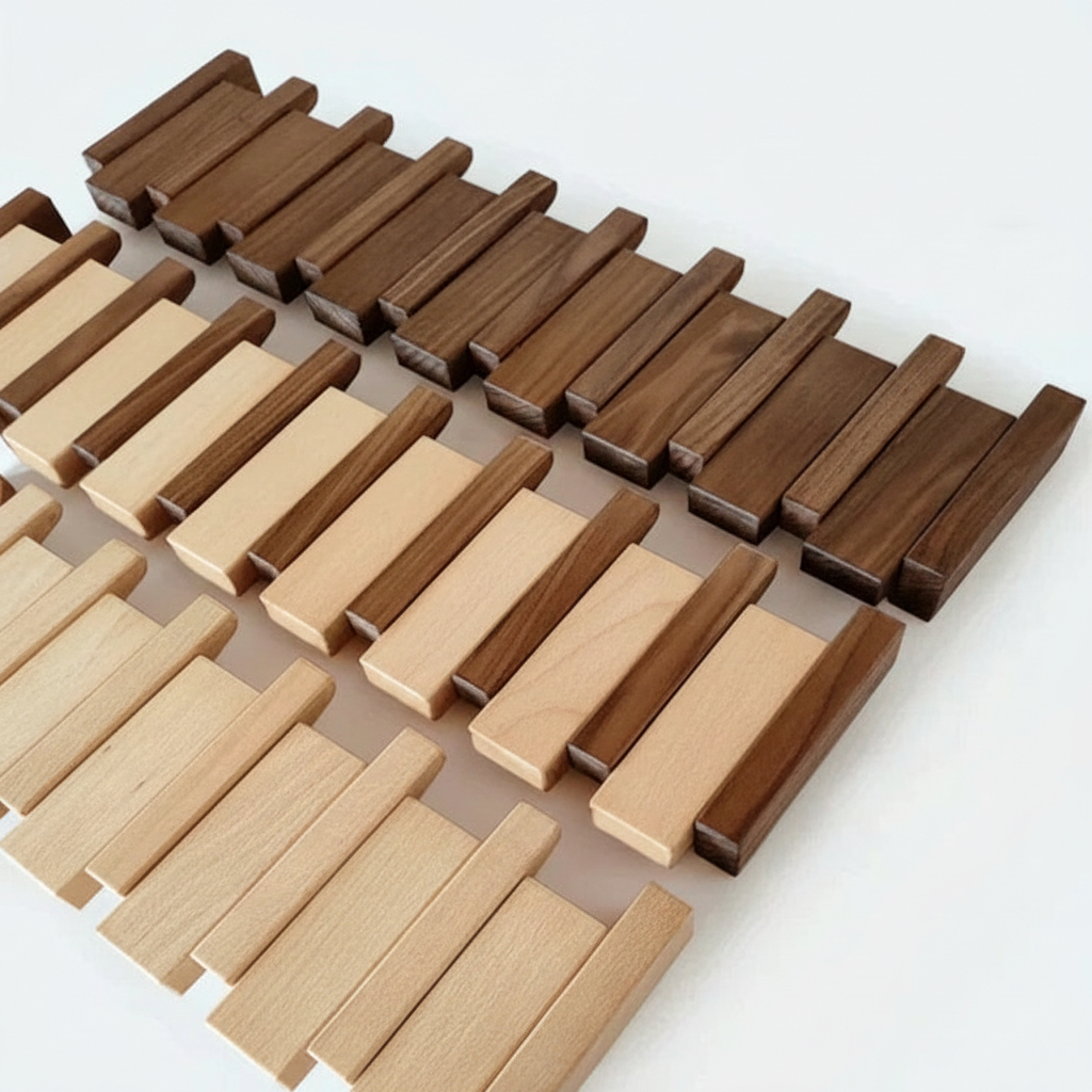 Elegant Wall-Mounted Coat Organizer with Folding Hooks